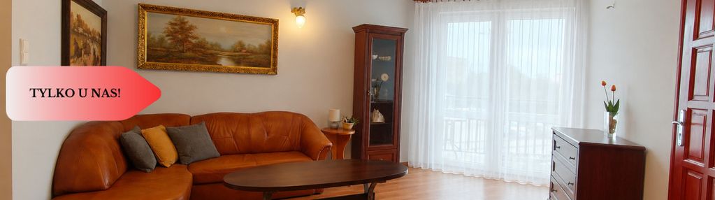 Słoneczne mieszkanie z garderobą i aneksem