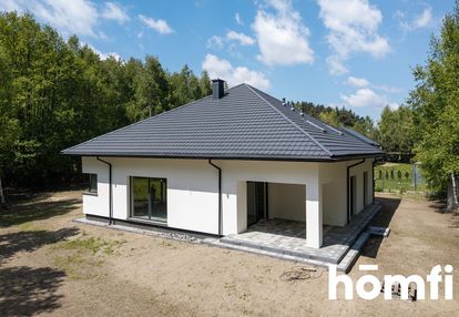 Nowoczesny dom z ogrodem przy lesie | pod łodzią