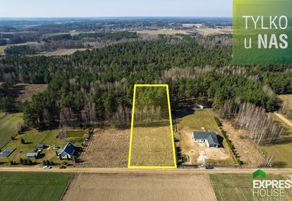Działka pod dom z własnym lasem w kudryczach