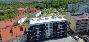 Apartament w stanie deweloperskim z wizualizacją