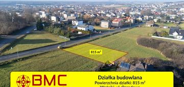 Działka budowlana woźniki 815m2