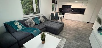 Nowe umeblowane 3 pokojowe + garaż + ogródek