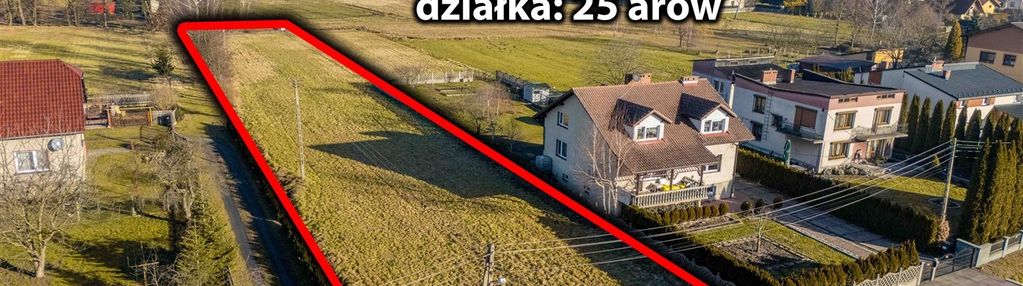 Duża działka budowlana w brzeszczach!