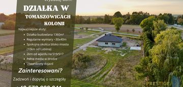 1360 m2 działki budowlanej pod lublinem