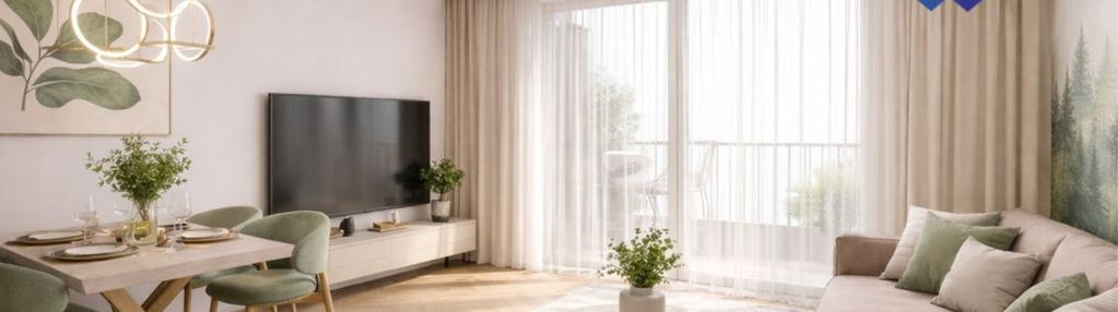 Przestronne i słoneczne | duży balkon ☀️