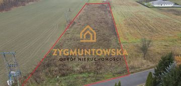 Działka w poświętnym pod zabudowę