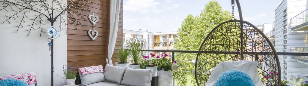 3 pokojowy apartament z tarasem na wilanowie.