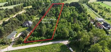 Działka inwestycyjna  wałsnów gm. orońsko 180 ar