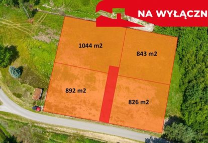 Działka budowlana 9 arów – pogórska wola