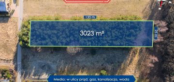 Duża działka pod zabudowę mieszkaniową w lublińcu