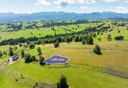 Sierockie - działka z widokiem na tatry | 1206m2