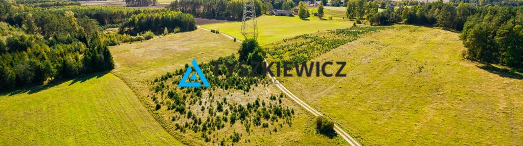 Działka o powierzchni 5,30 ha w gminie kościerzyna