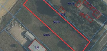 Działka budowlana 3355,6 m² - konopnica