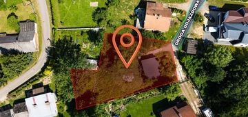 Działka budowlana 9,72 ar dębniki-sidzina-skawina