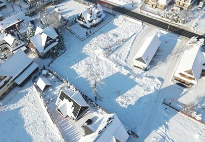 Działka przy drodze głównej w poroninie