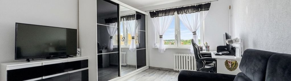 3 pokoje z balkonem przy parku nad strumykiem