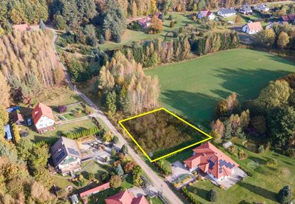Barczewo-ruszajny, działka budowlana pod lasem, mpzp
