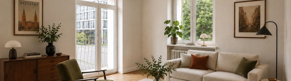 2 pokoje| 46,7 m²| 2 balkony| kamienica| mokotów