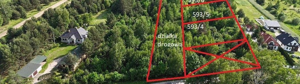 Działka budowlana ok.1400 m2 -wałsnów gm. orońsko