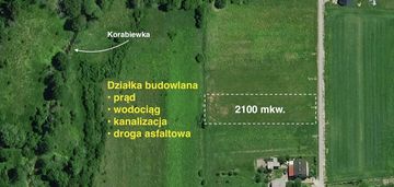 Radziwiłłów/1 km od pkp/media w granicy/asfalt