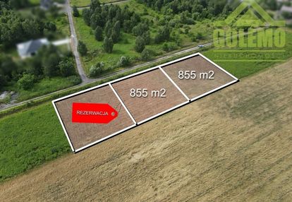 Działka z pozwoleniem na budowę / 855m2 / kłobuck!