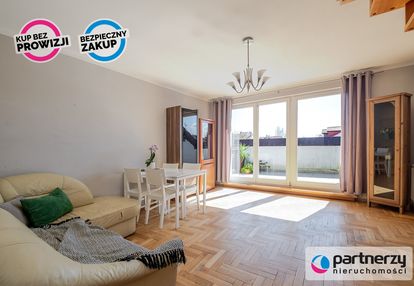 3 pokoje,dwupoziomowe z dużym tarasem gdynia