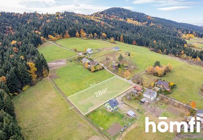 Działka budowlana kamionka wielka, 7 km nowy sącz