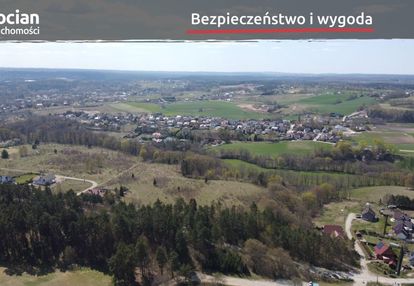 Płaska działka przy lesie – trąbki wielkie!