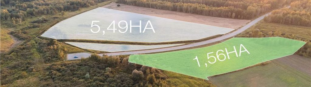 Działka komercyjna w podborzu k. mielca - 5,5 ha