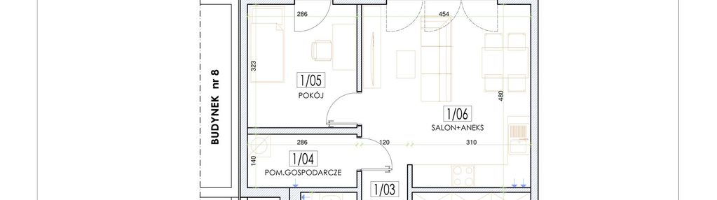 Nowe mieszkanie 3 pok, ogród, widzino, kobylnica