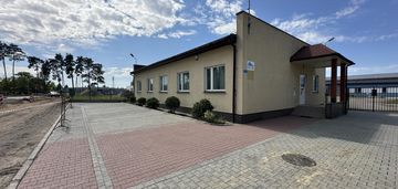 Działka przemysłowa z budynkami-topowa lokalizacja