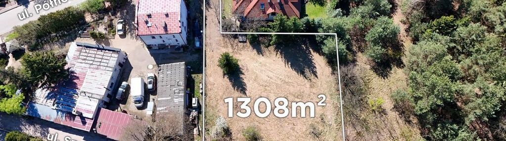 Działka 1308m2, milanówek