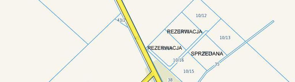 Działki budowlane w m. jeziorko gm. ryn