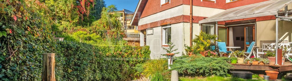 Dom w górnym sopocie, ogród, taras, garaż