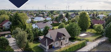 Dom 130m2 z ogrodem i garażem | działka 8ar