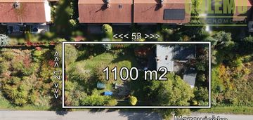 Działka budowlana o pow. 1100m2 / ul. mazowiecka, parkitka!