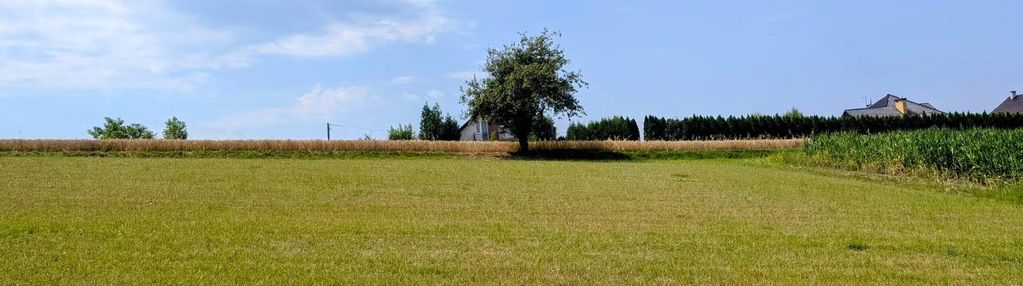 Widokowa działka w luborzycy – woda i dojazd w cenie!