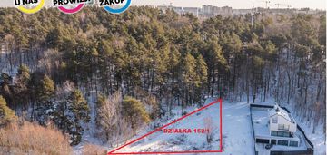 Atrakcyjna działka budowlana pod lasem w gdańsku m