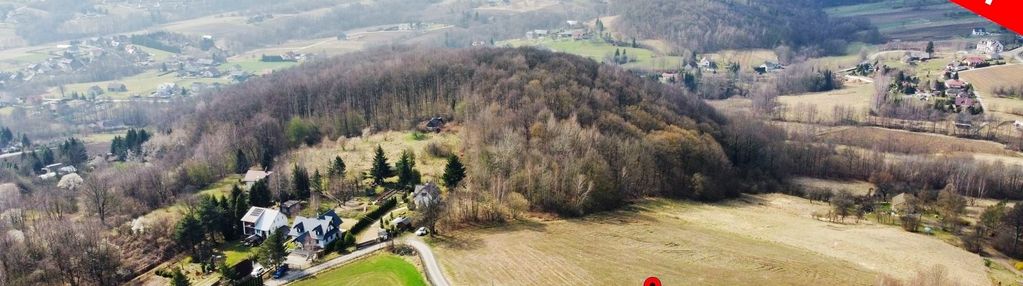 Wyjątkowe widokowe działki, 8 km od wieliczki