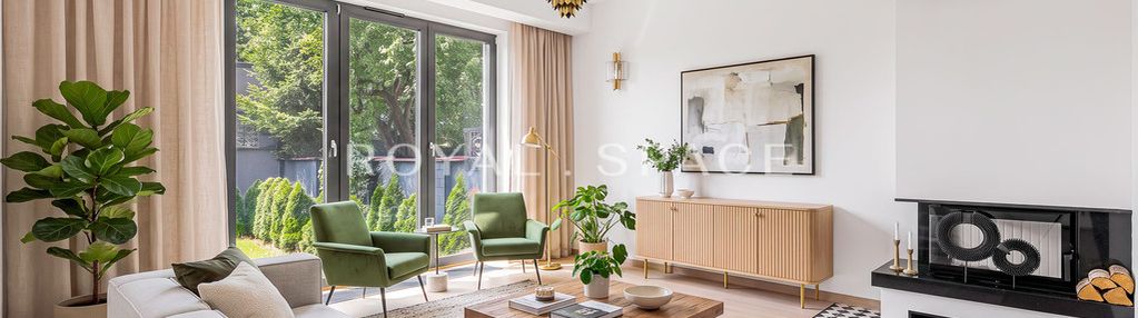 Nowoczesny dom z ogrodem | 7 pokoi | sadyba