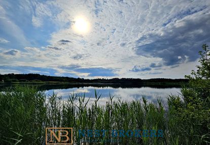 Działka z linią brzegową. wojnicz. małopolska.