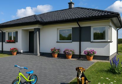 Nowy, parterowy dom, duża działka_gotowy do odbior