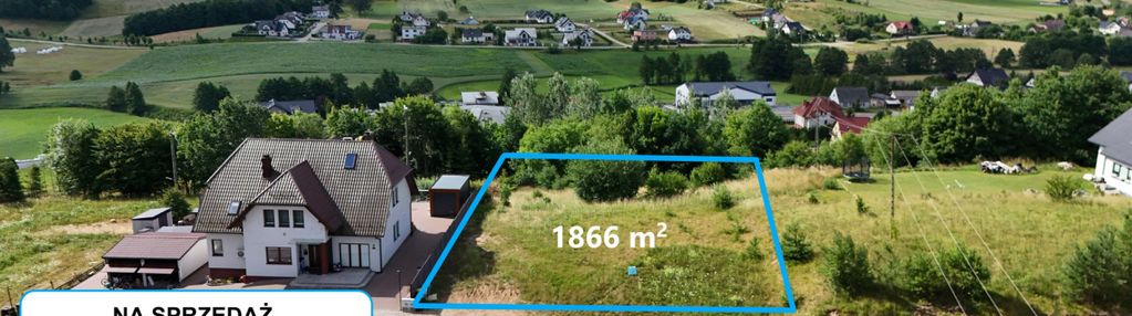 Miechucino • działka pod dom na kaszubach 1866m2