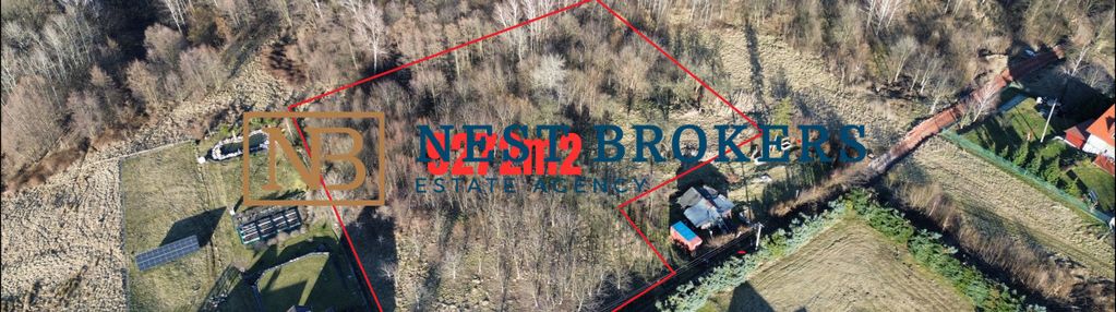 Widokowa działka pod zabudowę bliźniaczą gaj