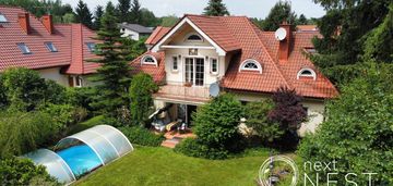 Wyjątkowa willa na ursynowie przy lesie kabackim