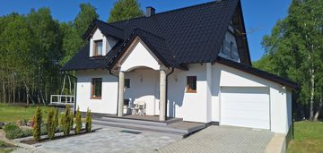 Dom z stawem  na kaszubach  - grabowska huta