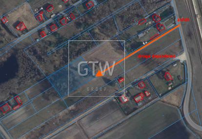 Michalczew, zielona działka pod budowę 3476m2