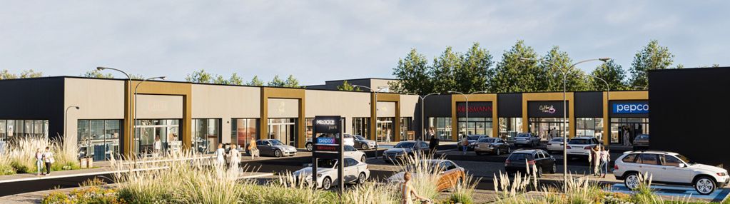 Działka pod małe centrum handlowe