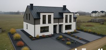 Nowoczesny bliźniak 75,04 m² w  wólce panieńskiej