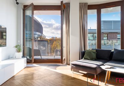 Nowoczesny apartament z tarasem , powiśle